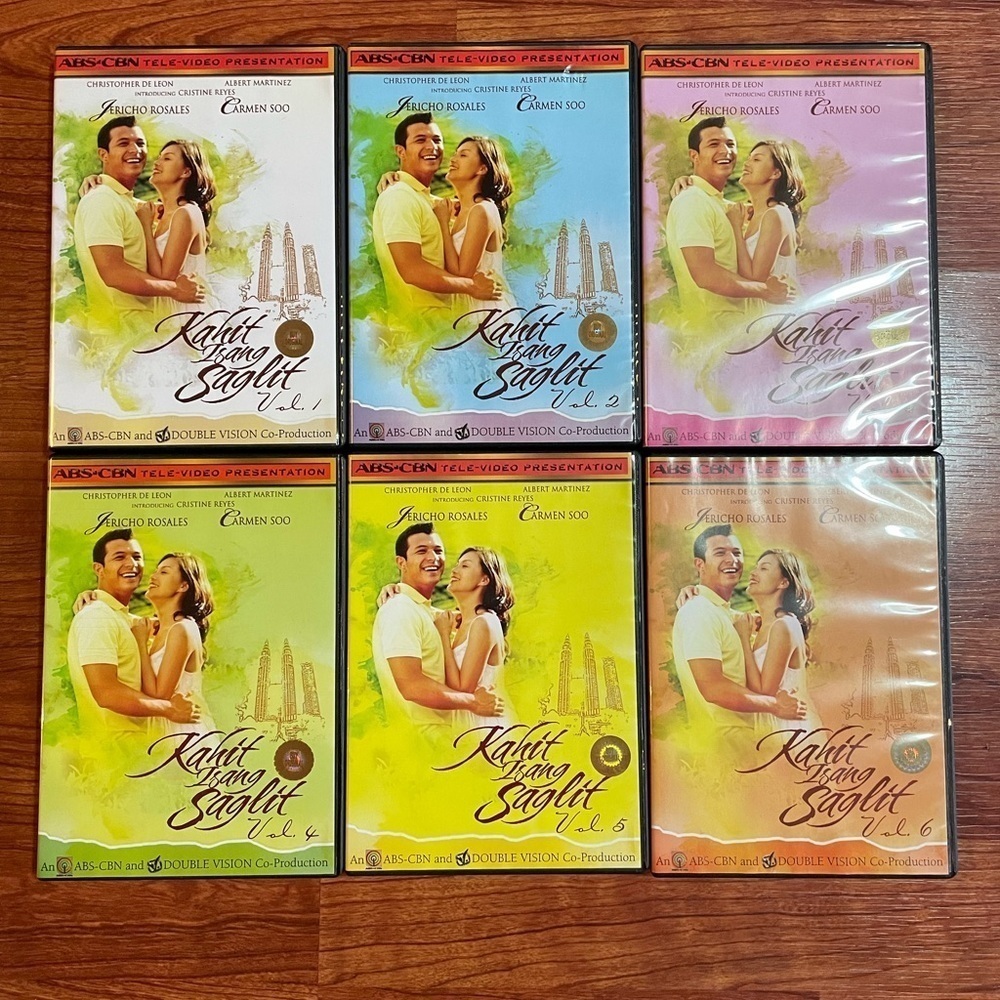 Filipino Teleserye - KAHIT ISANG SAGLIT DVD 6pcs/Set
